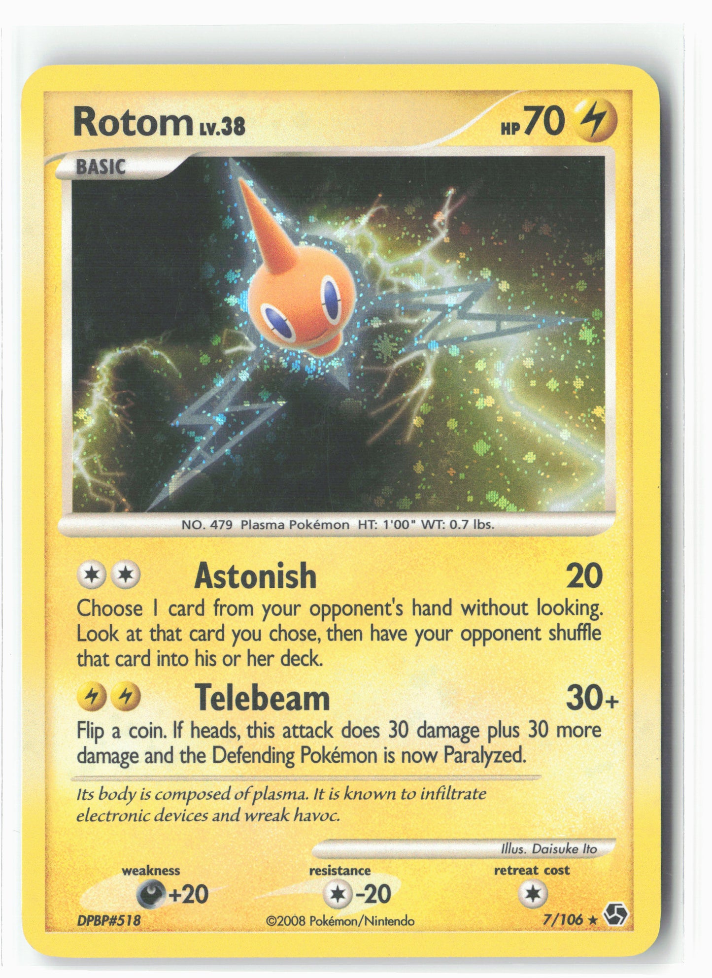 Great Encounters #7/106 Rotom Holo