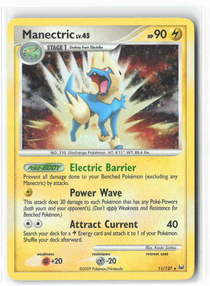 Platinum #11/127 Manectric Holo