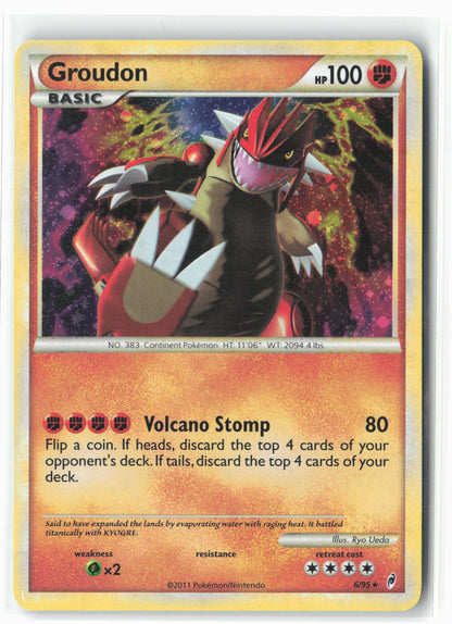 Deck Exclusives #006/095 Groudon Holo