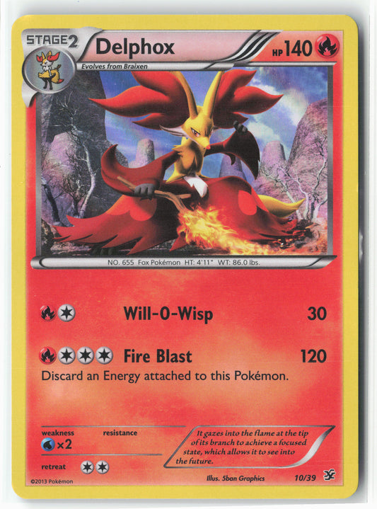 Kalos Starter Set #10/39 Delphox Holo