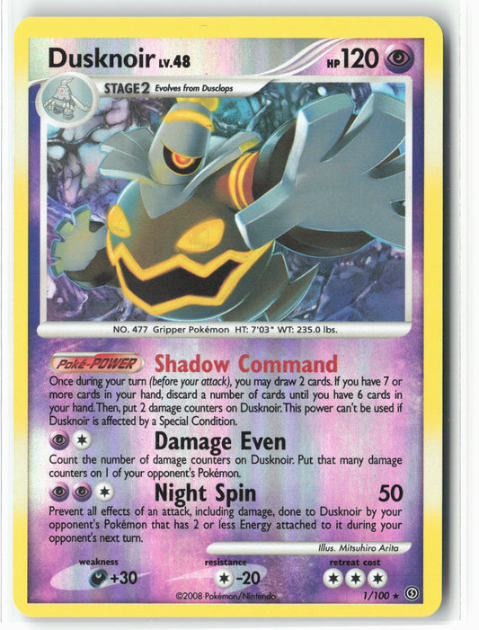 Stormfront #1/100 Dusknoir (1) Holo