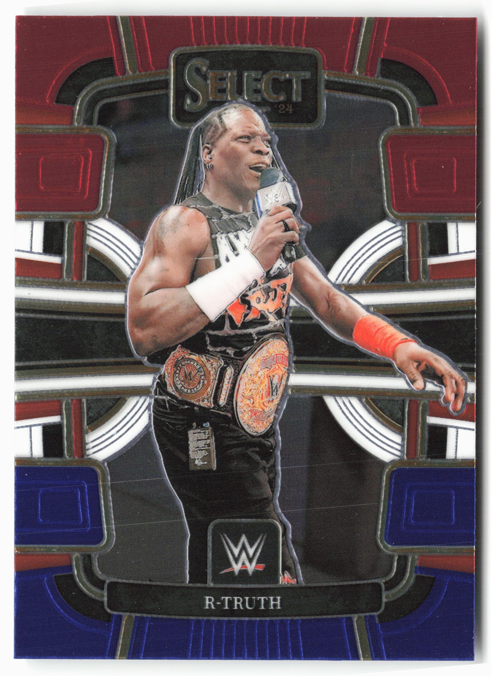 2024 Panini Select WWE #42 R-Truth Red and Blue b