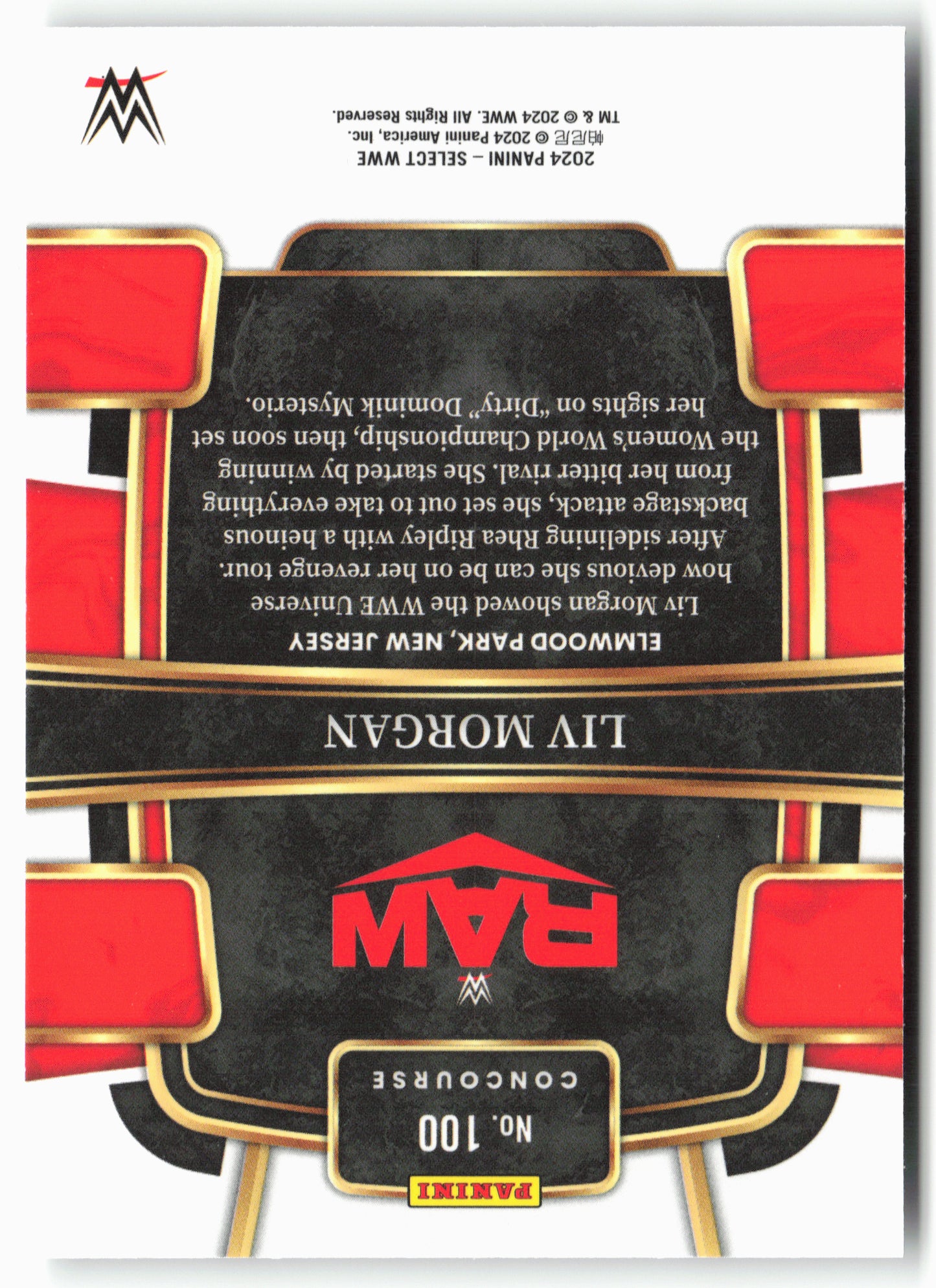 2024 Panini Select WWE #100 Liv Morgan