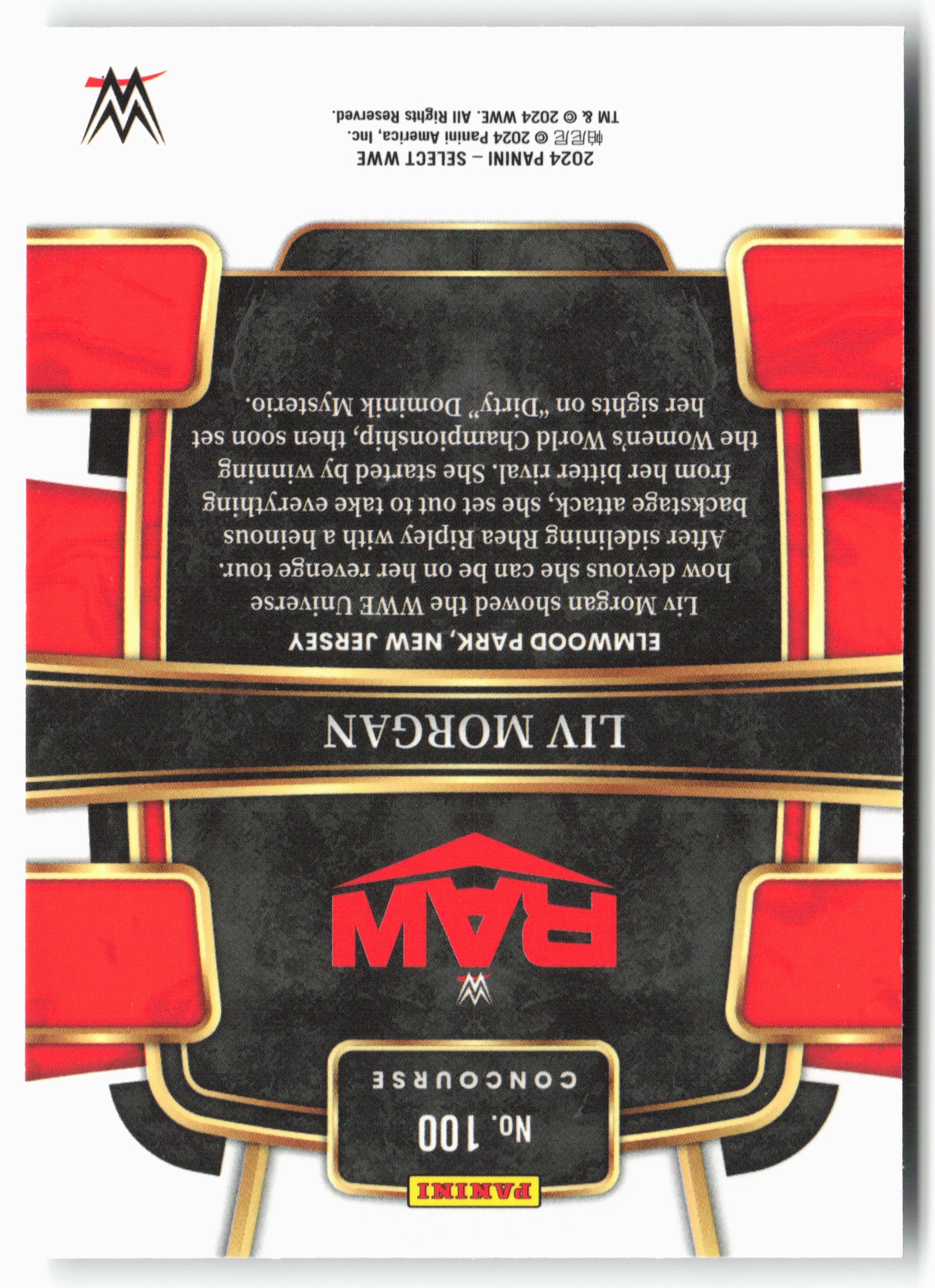 2024 Panini Select WWE #100 Liv Morgan