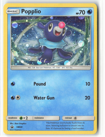 SM Promos #SM24 Popplio Holo