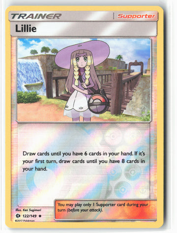 SM Base Set #122/149 Lillie Reverse Holo