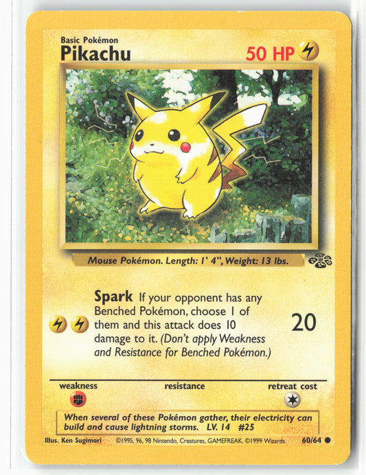 Jungle #60/64 Pikachu Non-Holo