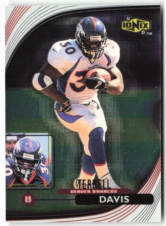 1999 UD Ionix #19 Terrell Davis