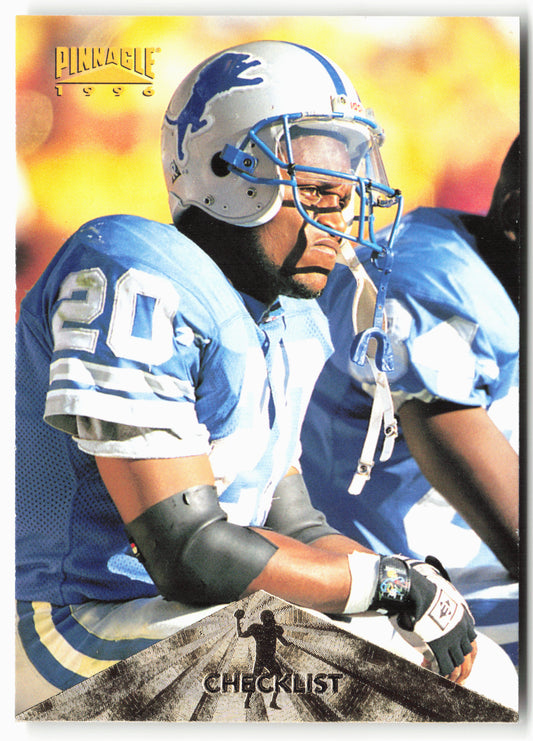 1996 Pinnacle #198 Barry Sanders