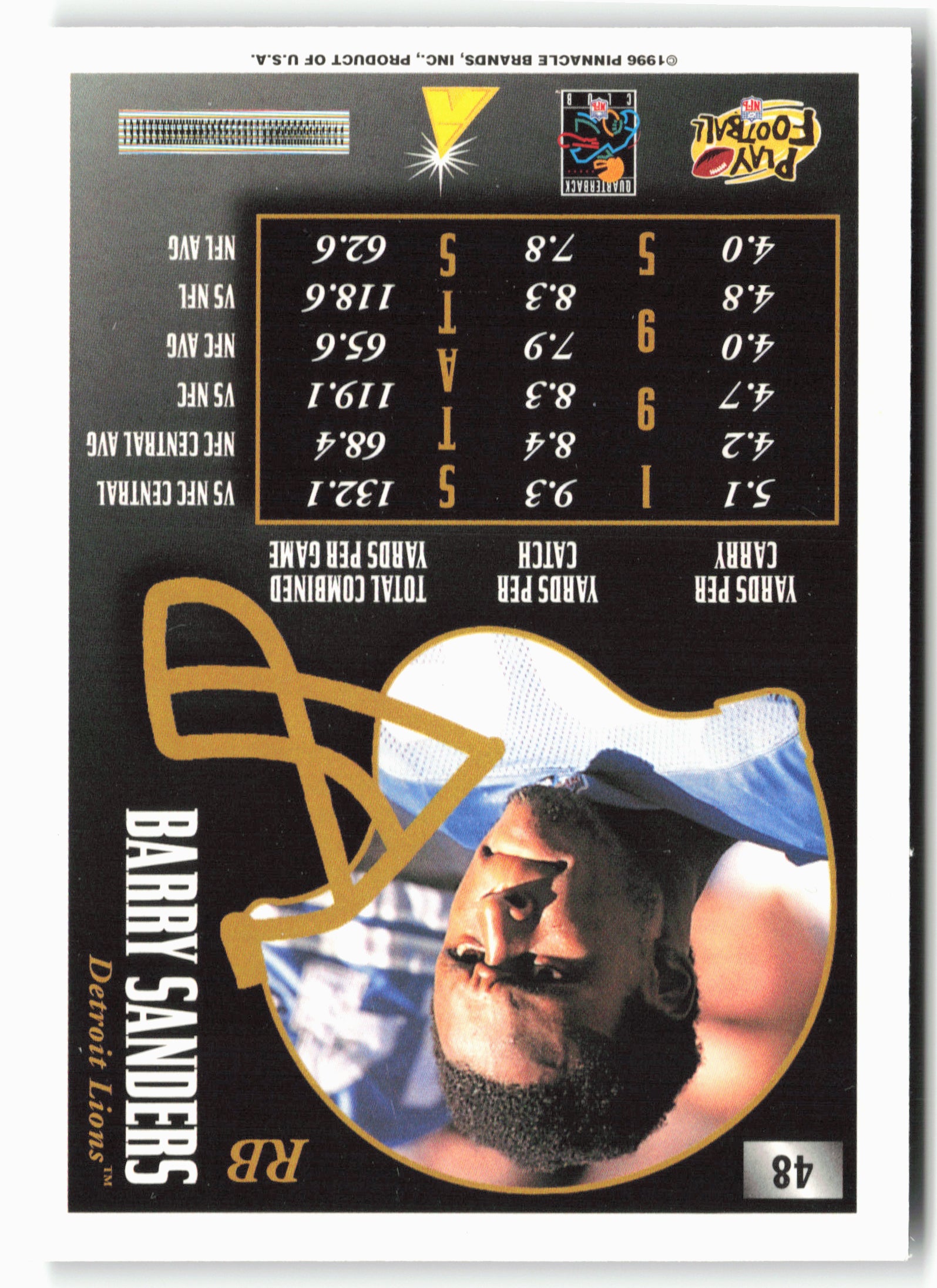 1996 Summit #48 Barry Sanders