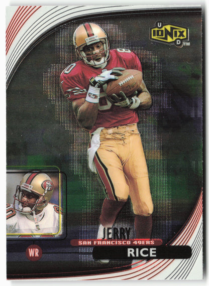 1999 UD Ionix #52 Jerry Rice