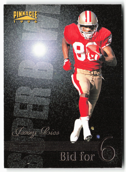 1996 Pinnacle #190 Jerry Rice