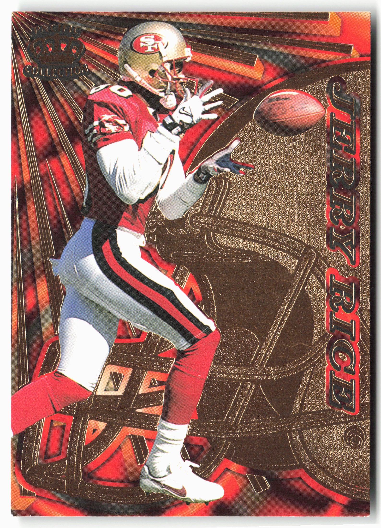 1997 Pacific Dynagon Prism #130 Jerry Rice