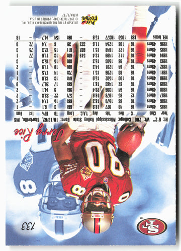 
1997 Ultra #133 Jerry Rice