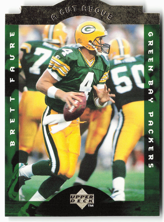 1996 Collector's Choice #6 Brett Favre A Cut Above