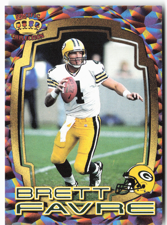 1997 Pacific Dynagon Prism #13 Brett Favre Best Kept Secrets