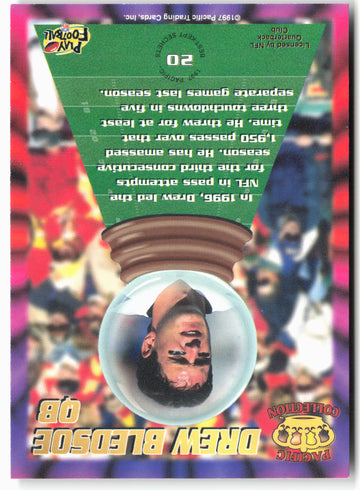 
1997 Pacific Dynagon Prism #20 Drew Bledsoe Best Kept Secrets