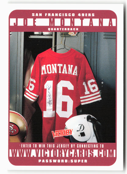 1999 Upper Deck Victory #NNO Joe Montana