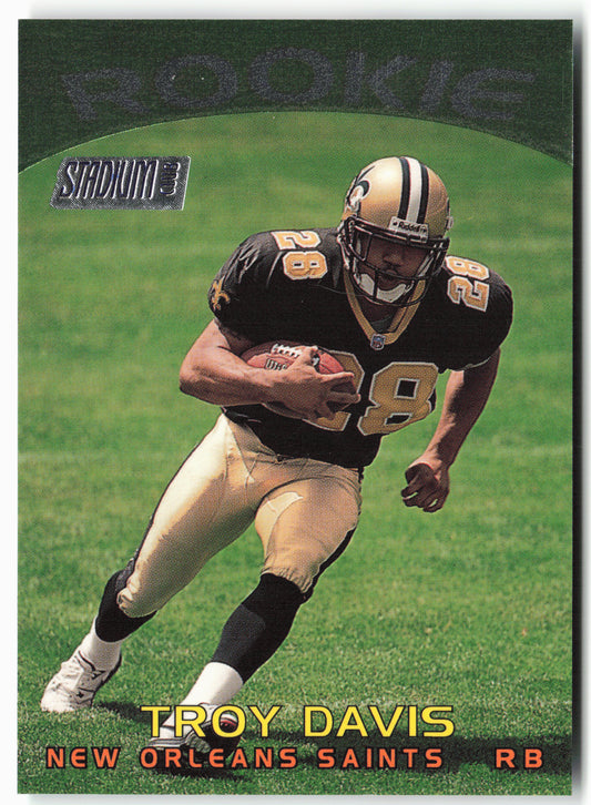 1997 Stadium Club #263 Troy Davis