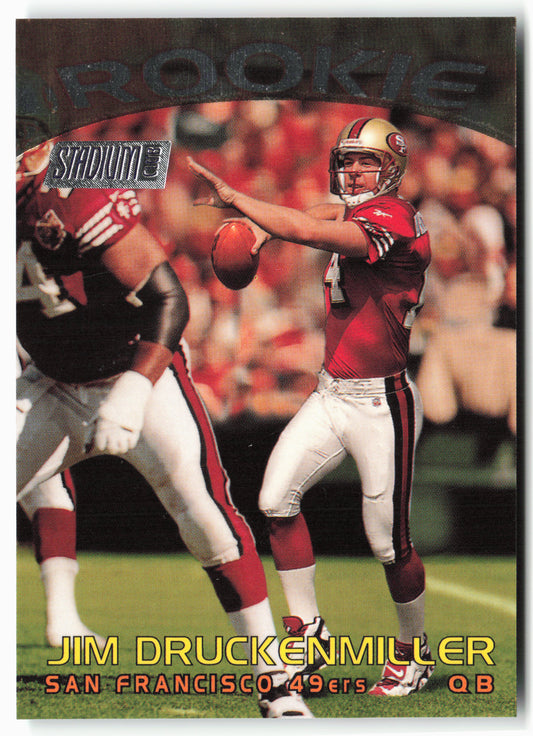 1997 Stadium Club #15 Jim Druckenmiller