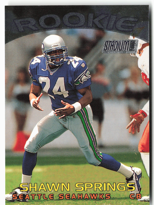 1997 Stadium Club #85 Shawn Springs