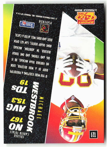 1995 Sportflix #121 Michael Westbrook