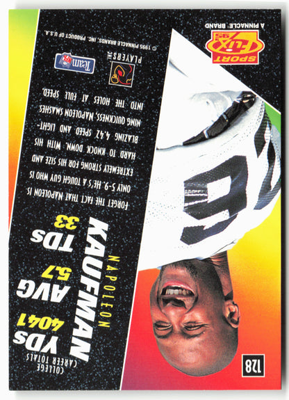 1995 Sportflix #128 Napoleon Kaufman