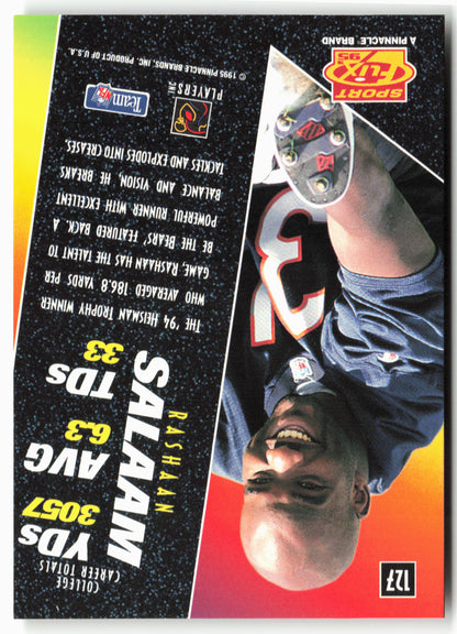 1995 Sportflix #127 Rashaan Salaam