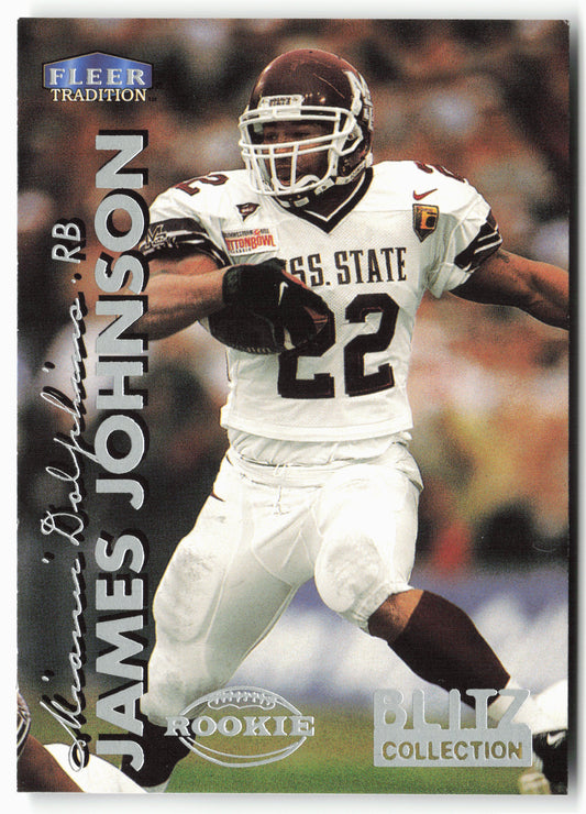 1999 Fleer Tradition #278 James Johnson