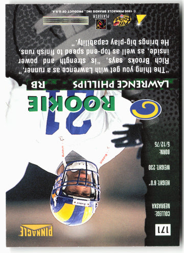
1996 Pinnacle #171 Lawrence Phillips