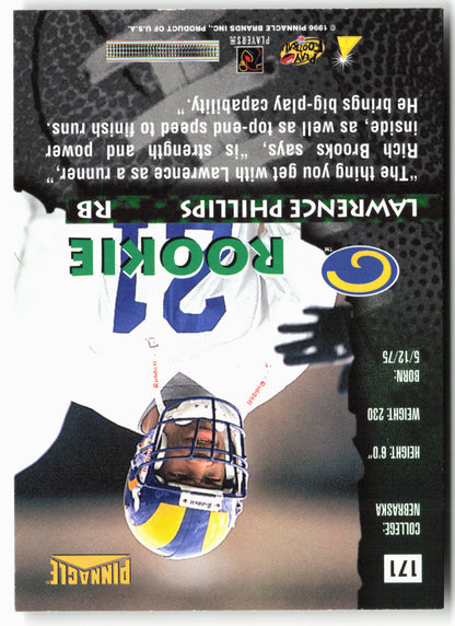1996 Pinnacle #171 Lawrence Phillips