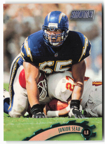 1997 Stadium Club #1 Junior Seau