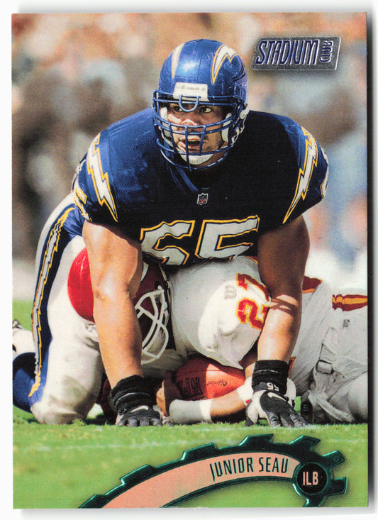 1997 Stadium Club #1 Junior Seau