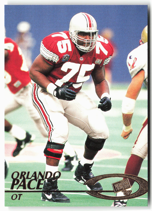 1997 Press Pass #1 Orlando Pace