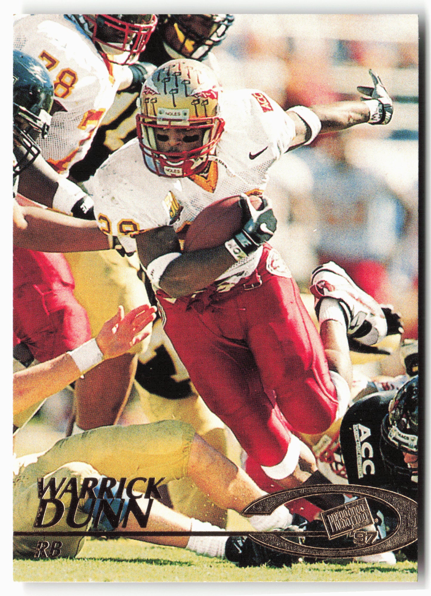 1997 Press Pass #2 Warrick Dunn