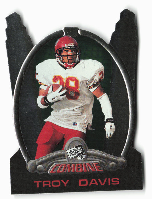 1997 Press Pass #5 Troy Davis Combine
