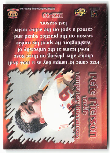 
1996 Pacific Dynagon #BKS-95 Pete Pierson Best Kept Secrets