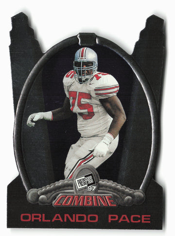 1997 Press Pass #1 Orlando Pace Combine