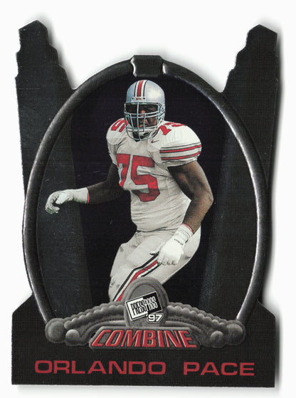 1997 Press Pass #1 Orlando Pace Combine