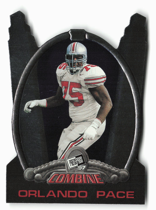 1997 Press Pass #1 Orlando Pace Combine