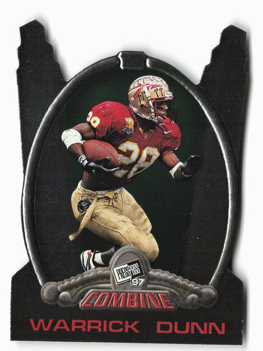 1997 Press Pass #2 Warrick Dunn Combine
