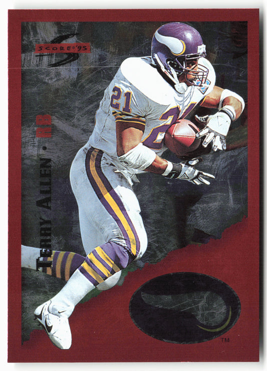 1995 Score #112 Terry Allen Red Siege