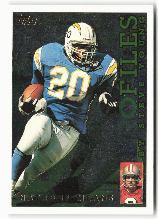 1995 Topps #PF-12 Natrone Means Profiles