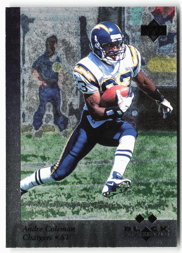 1997 Upper Deck Black Diamond #94 Andre Coleman