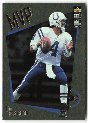 
1996 Collector's Choice #M20 Jim Harbaugh MVPs Gold