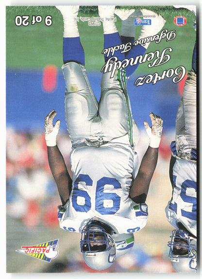1993 Pacific #9 Cortez Kennedy Silver Prism Circular