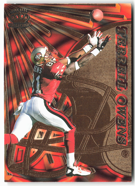 1997 Pacific Dynagon Prism #128 Terrell Owens