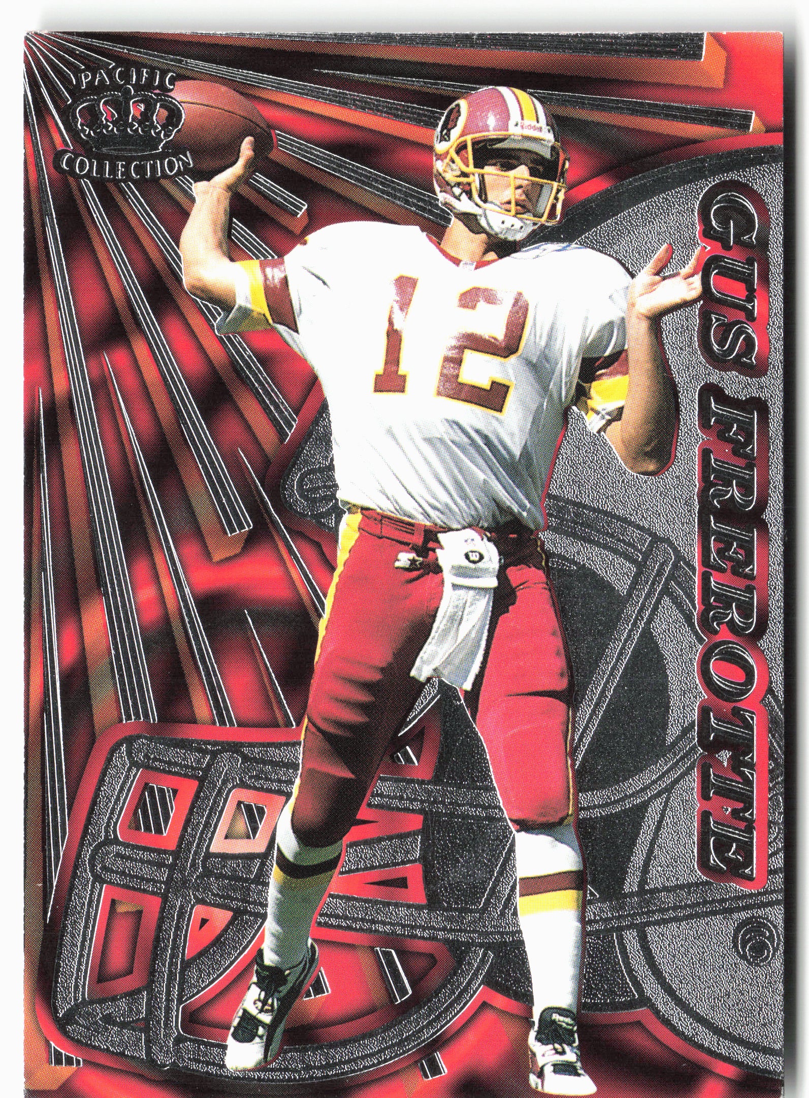 1997 Pacific Dynagon Prism #143 Gus Frerotte Silver
