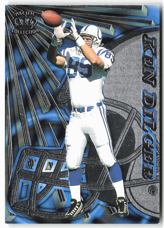 1997 Pacific Dynagon Prism #64 Ken Dilger Silver
