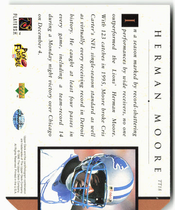 
1996 Upper Deck - Team Trio #TT18 Herman Moore